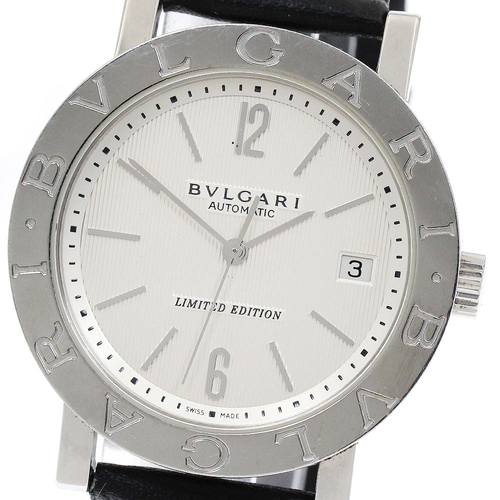 BVLGARI BVLGARIBVLGARI BB38SL Date Silver Dial Automatic Men's Watch_878556