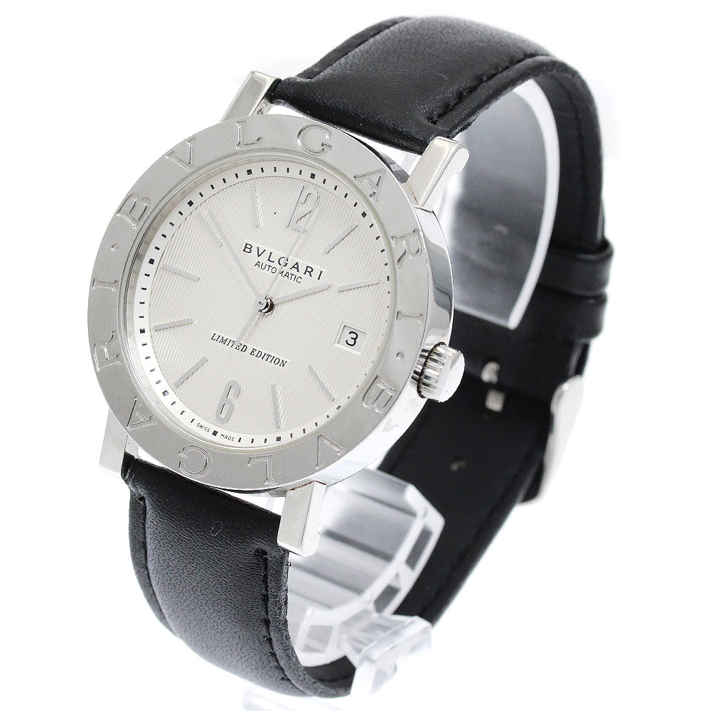 BVLGARI BVLGARIBVLGARI BB38SL Date Silver Dial Automatic Men's Watch_878556