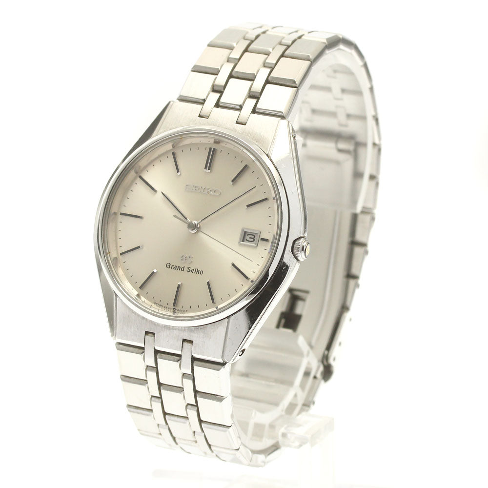 SEIKO Grand Seiko SBGS003/9587-8000 Date Silver Dial Quartz Men's Watch_878560
