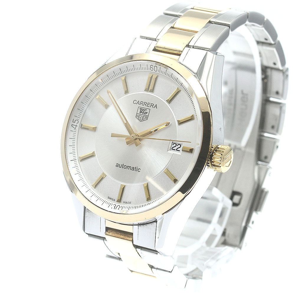 TAG HEUER Carrera Caliber 5 WV215A YG2 tone date Automatic Men's Watch_878588