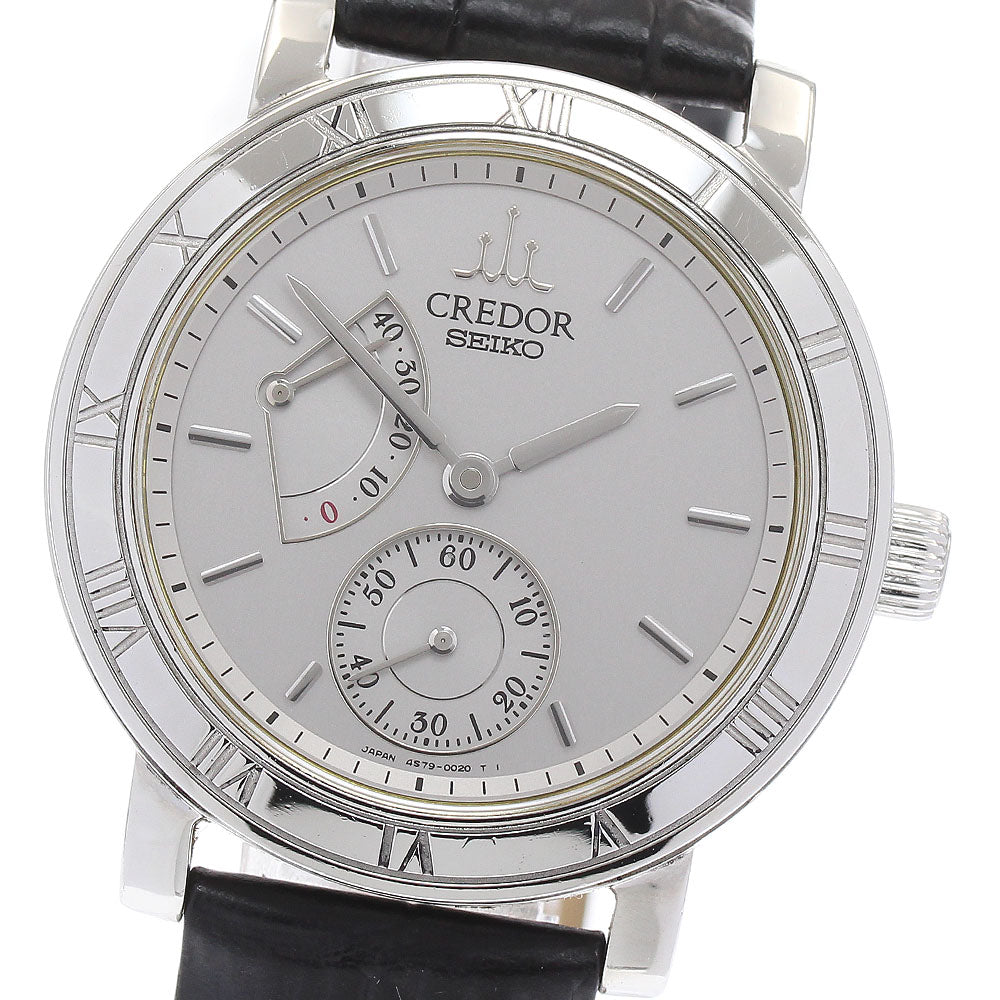 SEIKO CREDOR GCAY999/4S79-0020 Power reserve Hand Winding Men's_878592
