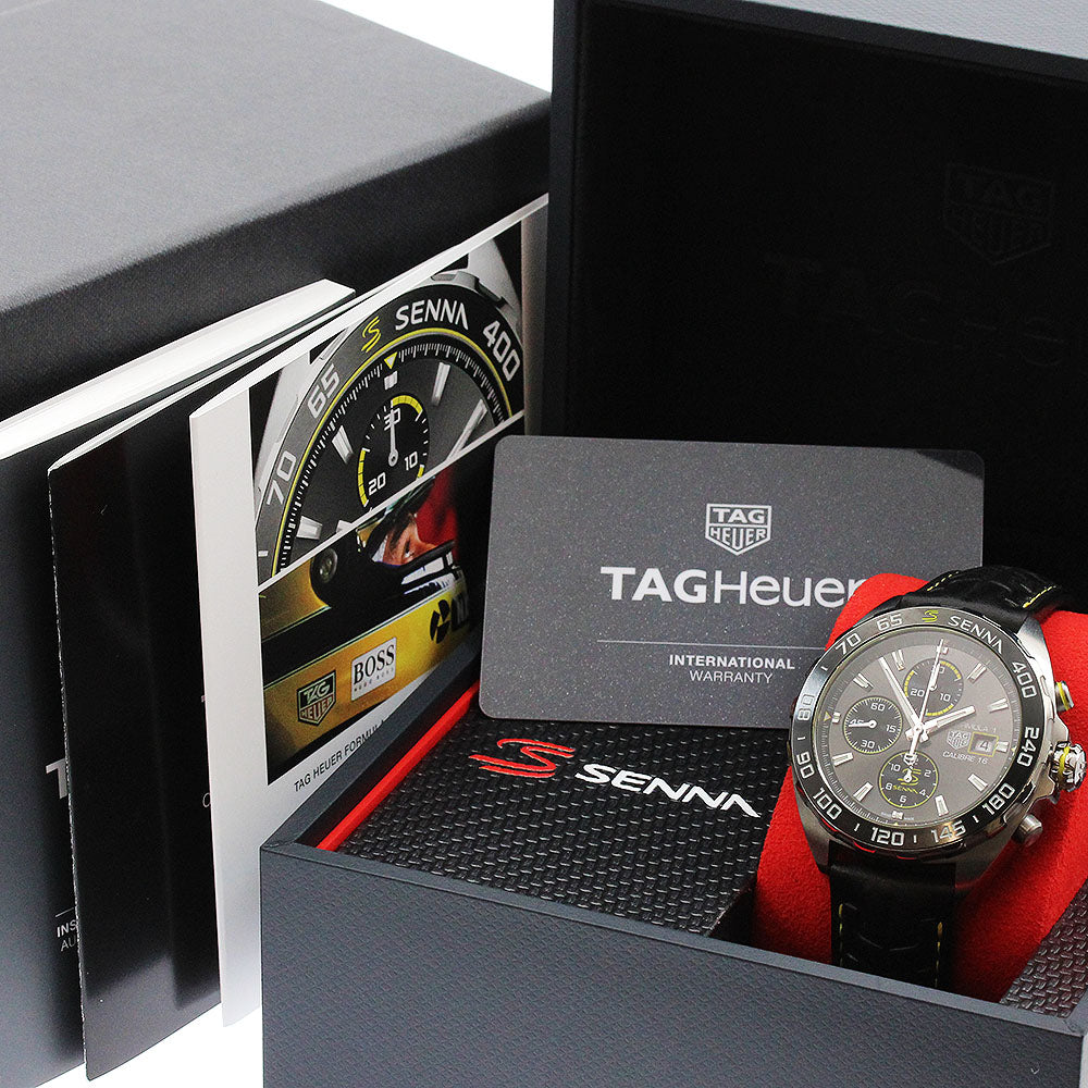 TAG HEUER Formula 1 Ayrton Senna Special Edition CAZ201B Automatic Men's_878598