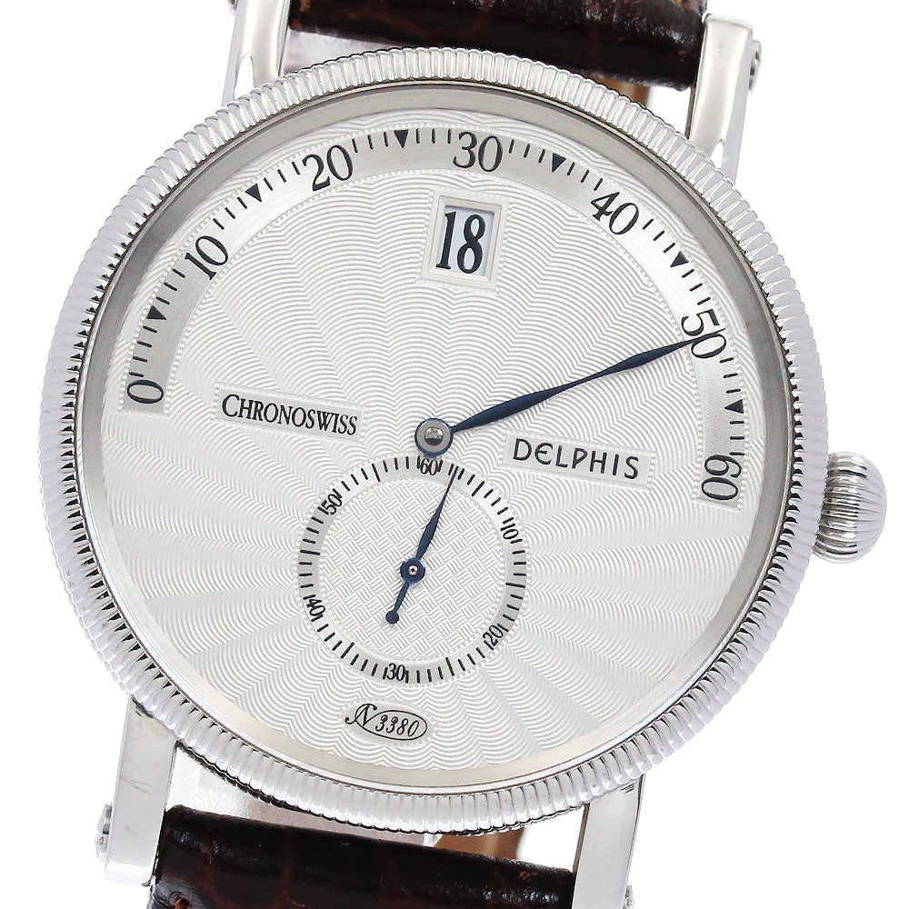 Chronoswiss Delphis CH1423 Jumping Hour Retrograde Automatic Men's Watch_878602