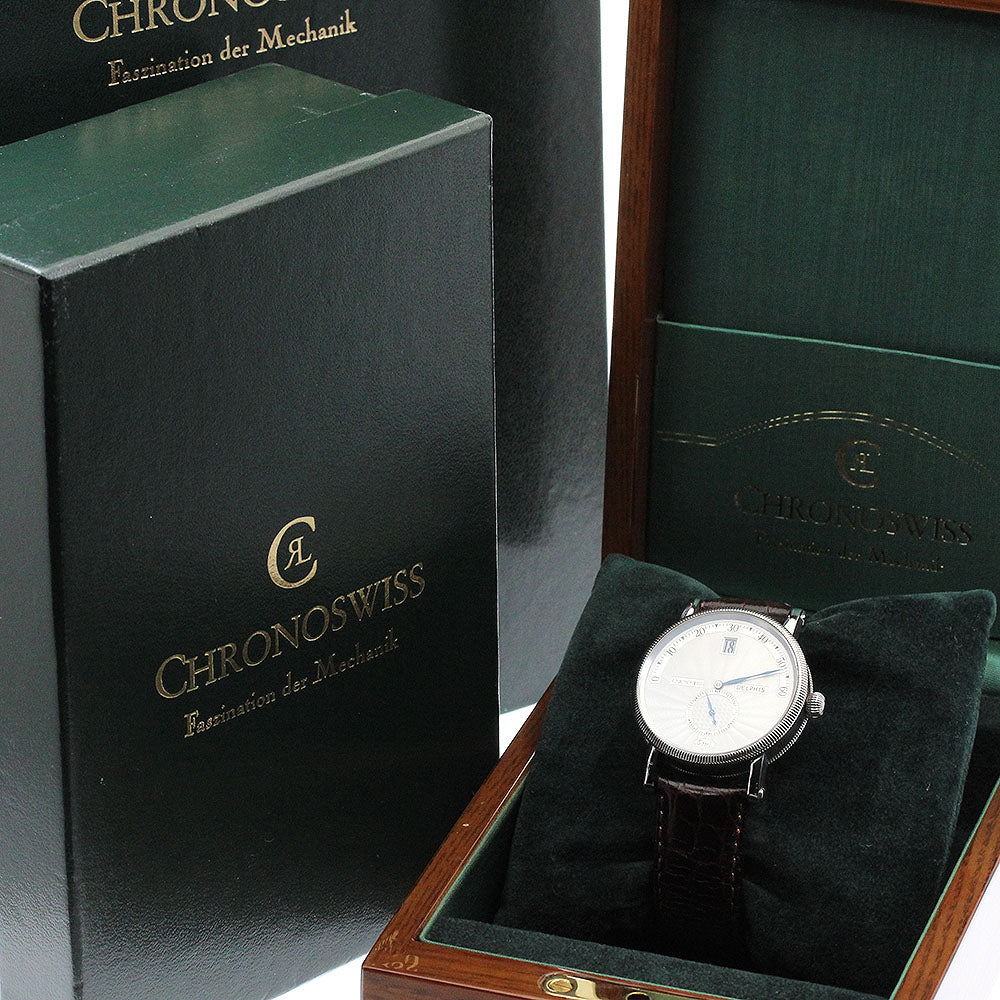 Chronoswiss Delphis CH1423 Jumping Hour Retrograde Automatic Men's Watch_878602
