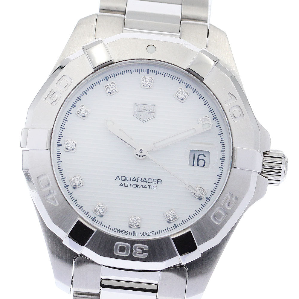 TAG HEUER Aqua racer WBD2313 Caliber 9 White shell Dial Automatic Ladies Watch_878608
