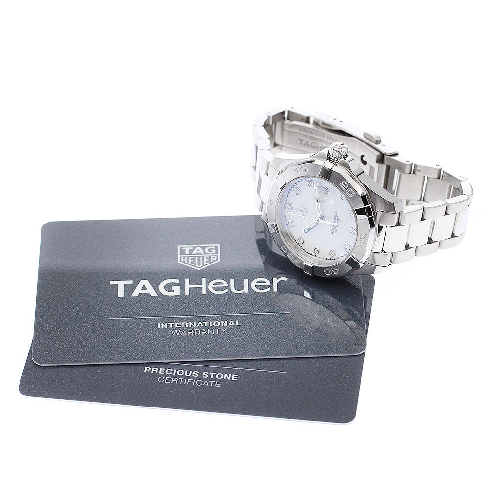 TAG HEUER Aqua racer WBD2313 Caliber 9 White shell Dial Automatic Ladies Watch_878608
