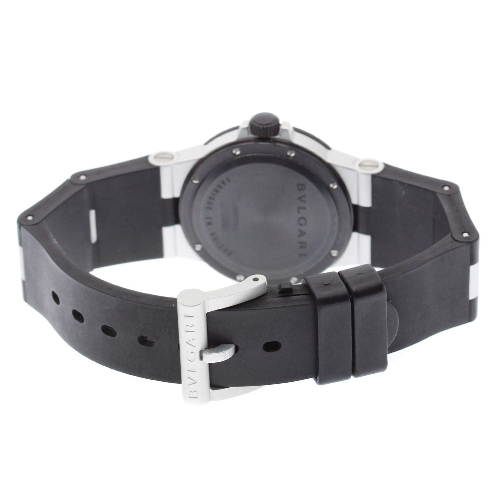 稼働 BVLGARI アルミ AL32 メンズ　レディース　 正規品 CLOSER Store - CLOSER Limited - BVLGARI aluminum AL32A Date Silver
