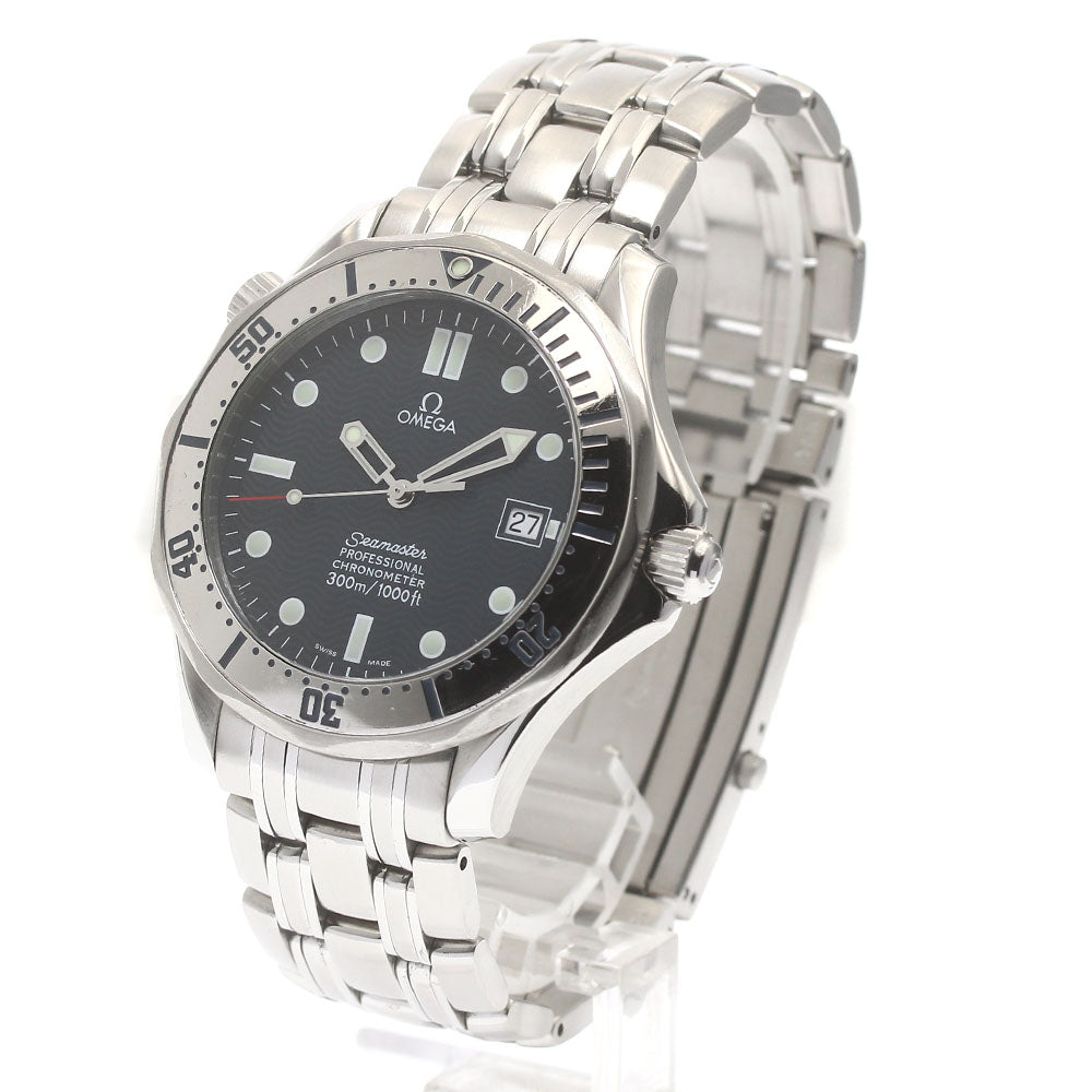 OMEGA Seamaster300 2532.80 Date Navy Dial Automatic Men's Watch_878623