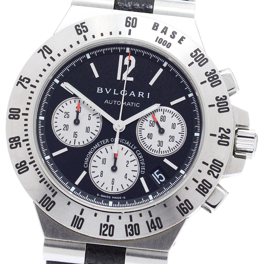 BVLGARI Diagono tachymetric CH40STA Chronograph Date Automatic Men's _878624