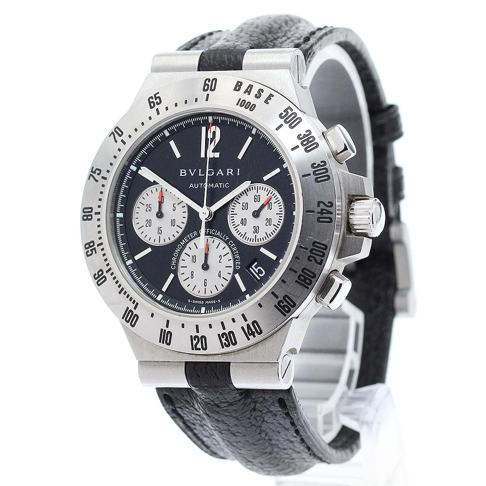 BVLGARI Diagono tachymetric CH40STA Chronograph Date Automatic Men's _878624