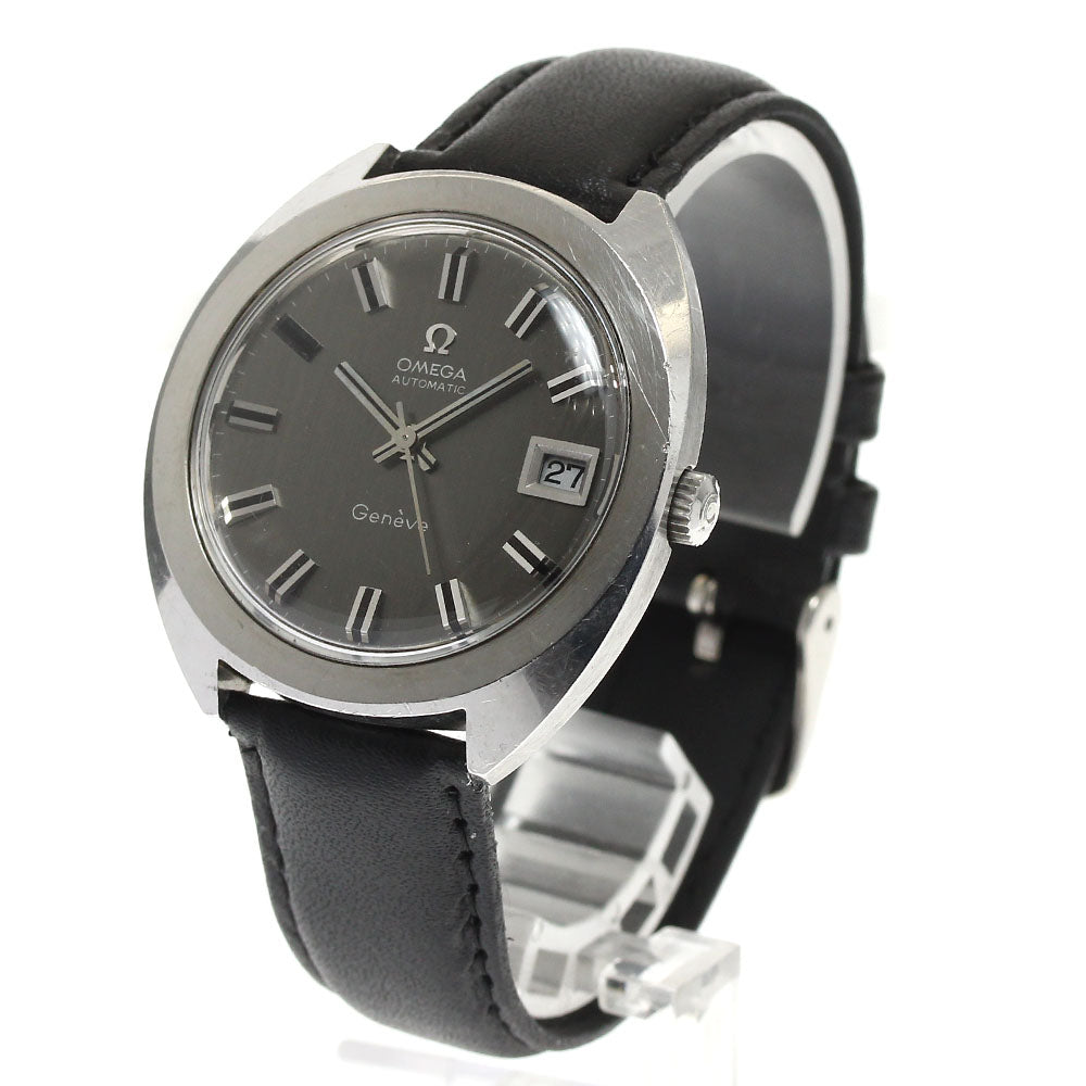 OMEGA Geneve 166.721 Cal.565 Date Silver Dial Automatic Men's Watch_878633