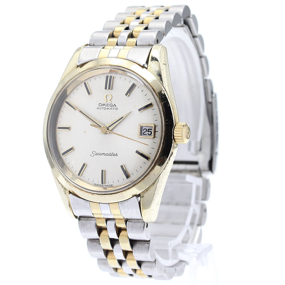 OMEGA Seamaster 166.010-6 Date Cal.565 Silver Dial Automatic Men's Watch_878651