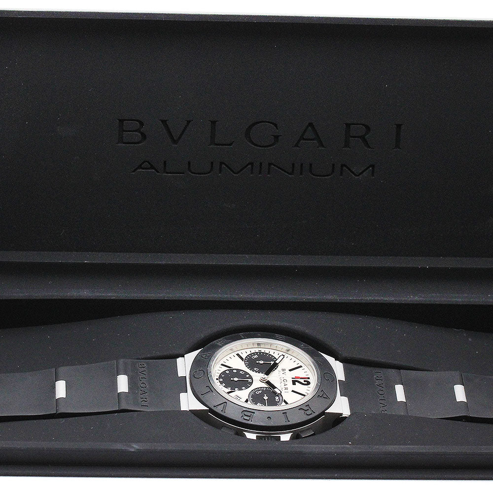 BVLGARI aluminum BB40ATCH Date Chronograph Automatic Men's Watch_878659