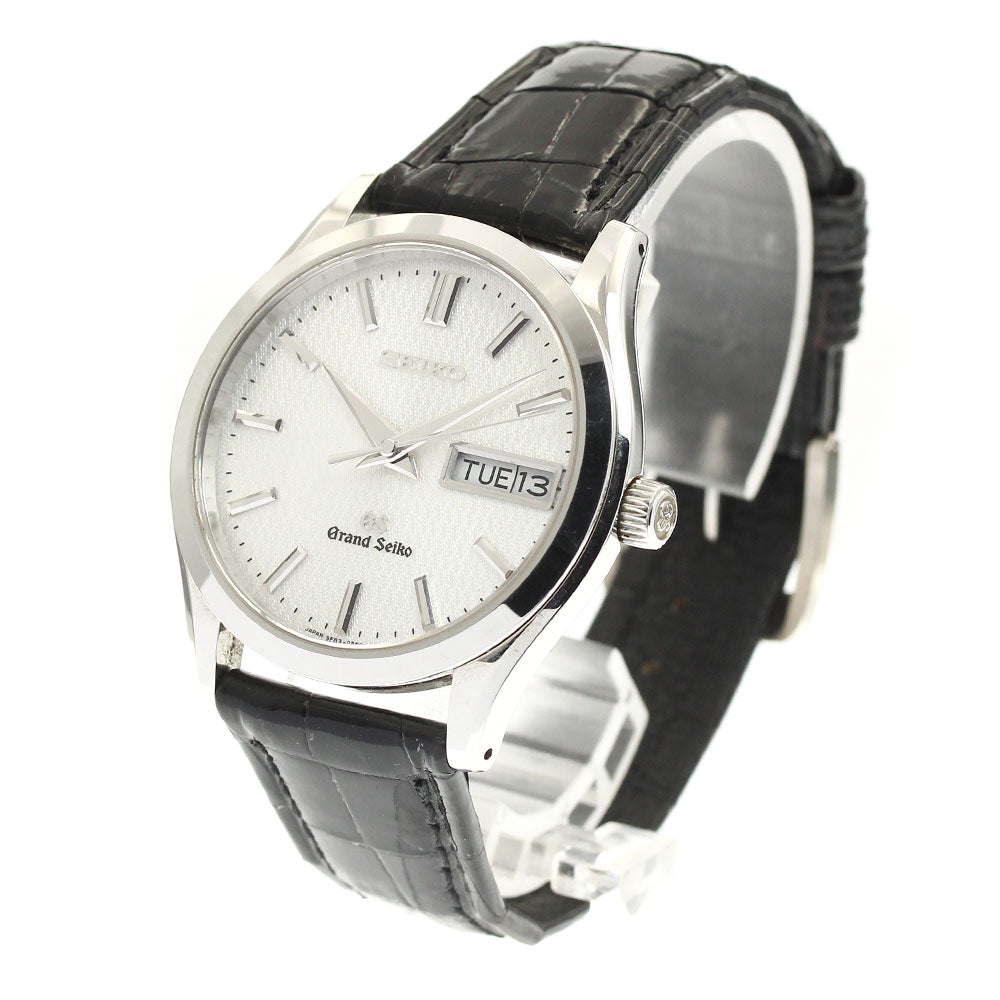 SEIKO Grand Seiko SBGT001/9F83-9A00 Day date Silver Dial Quartz Men's _878666