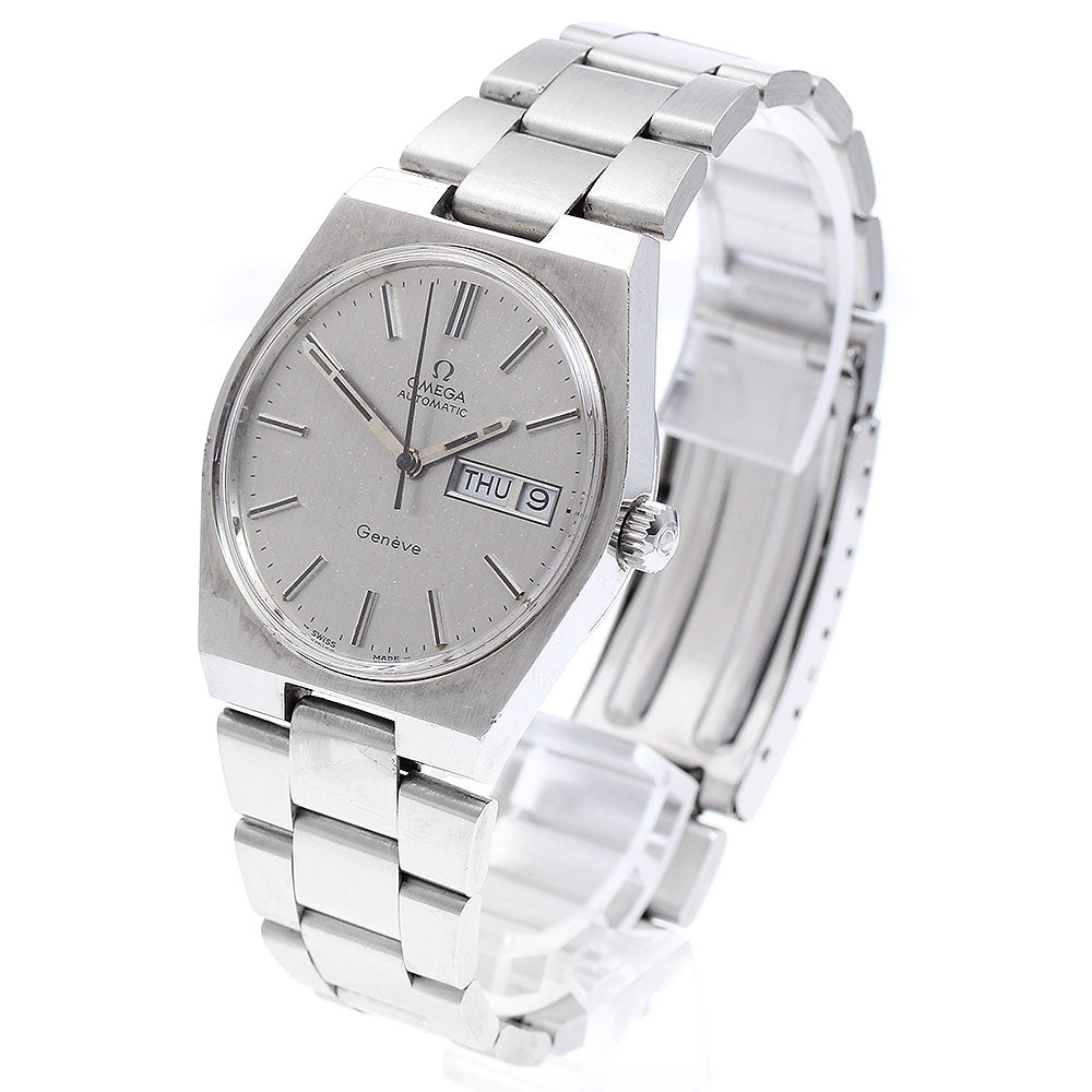 OMEGA Geneve 166.0125 Cal.1022 Day Date Silver Dial Automatic Men's Watch_878707