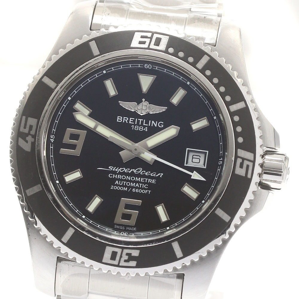 BREITLING Super Ocean 44 A17391 Date black Dial Automatic Men's Watch_878709