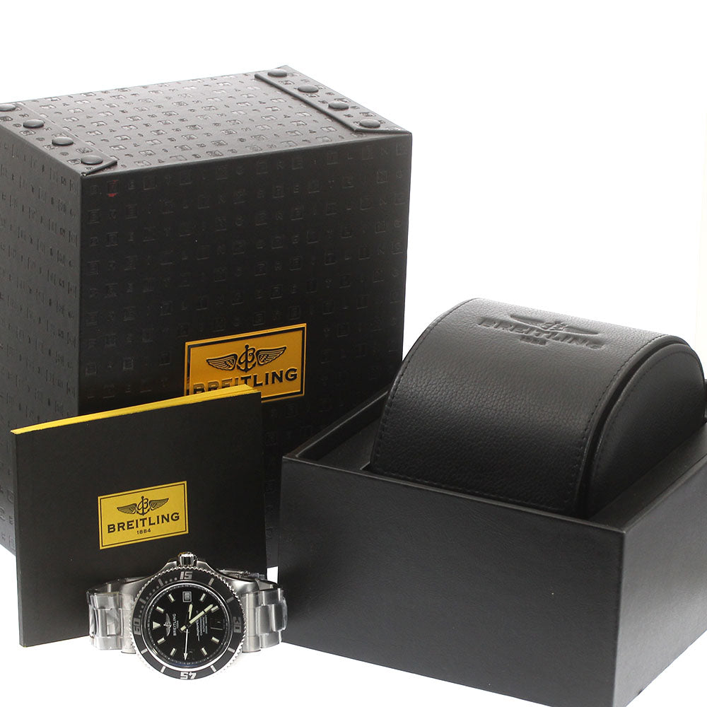 BREITLING Super Ocean 44 A17391 Date black Dial Automatic Men's Watch_878709