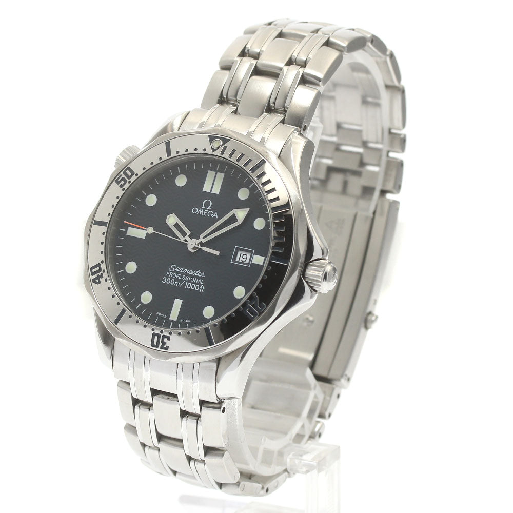 OMEGA Seamaster300 Professional 2542.80 Date Navy Dial Quartz Men's Watch_878727