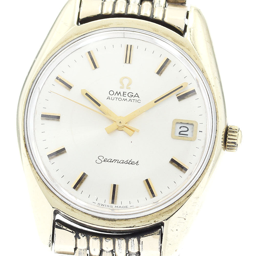OMEGA Seamaster 166.067 Date Cal.565 Silver Dial Automatic Men's Watch_878737