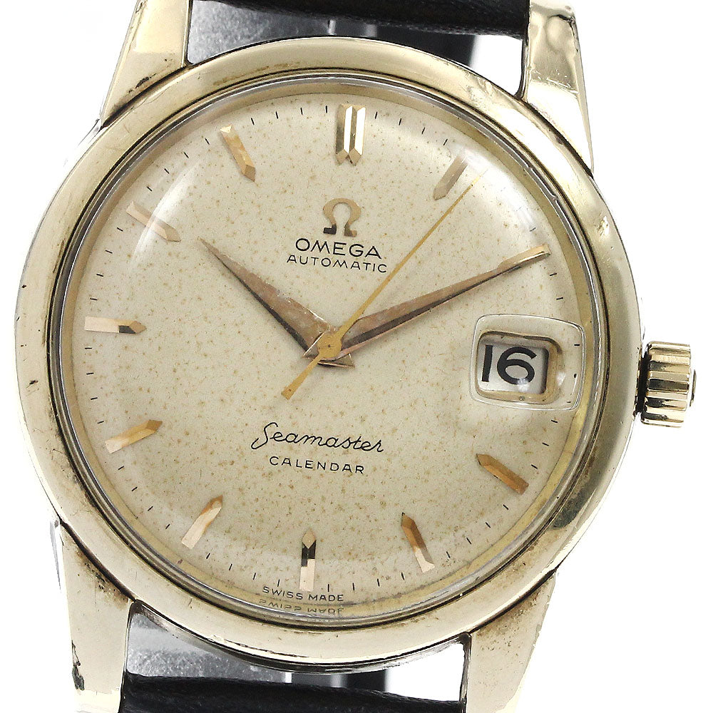OMEGA Seamaster calendar 2849-2 cal.503 Date gold Dial Automatic Men's_878741
