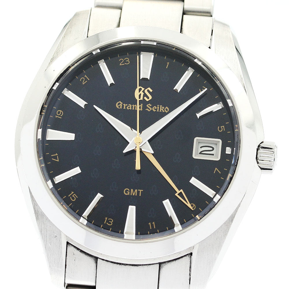 SEIKO Grand Seiko SBGN009/9F86-0AD0 GMT Navy Dial Quartz Men's Watch_878760
