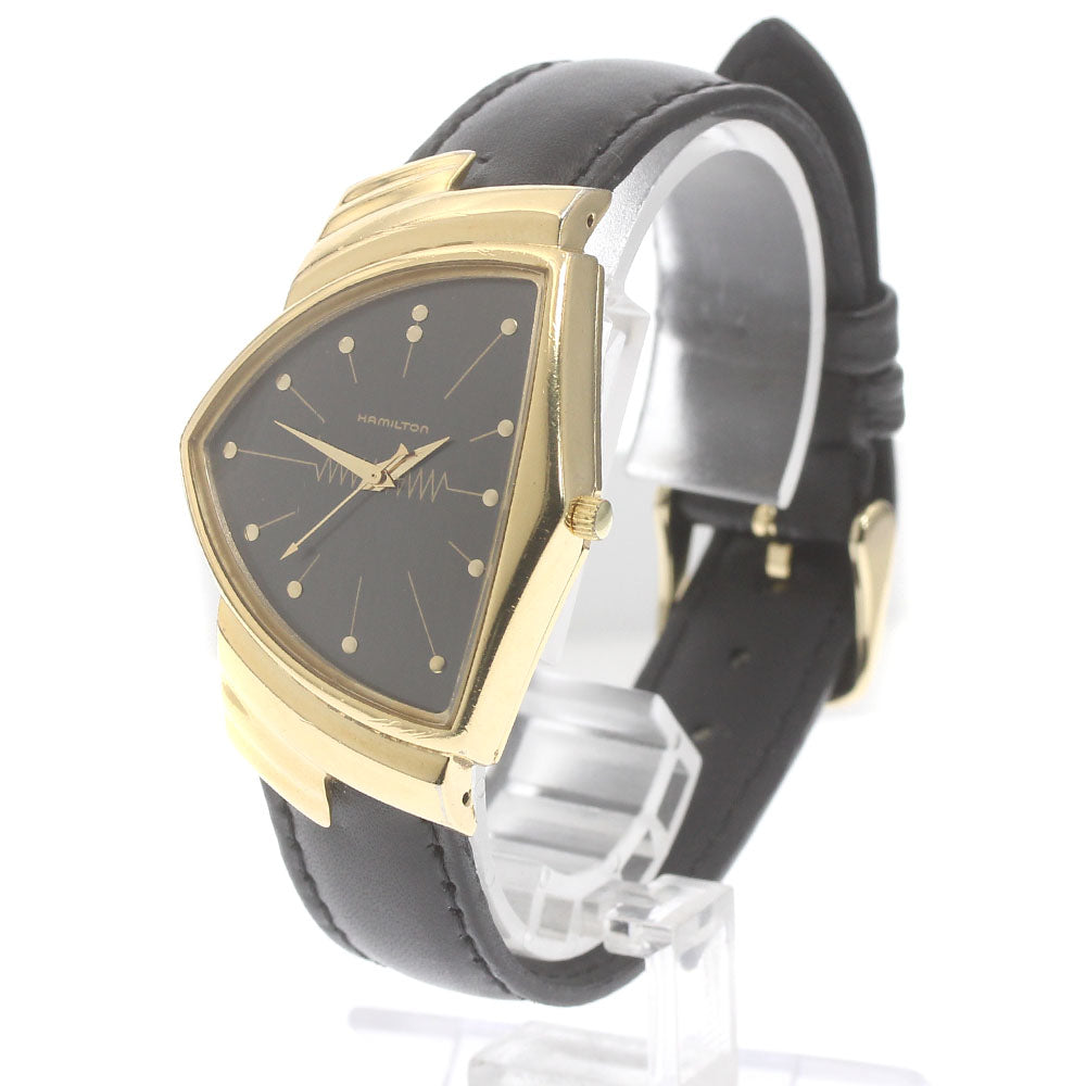 HAMILTON Ventura 6108 black Dial Quartz Men's Watch_878765