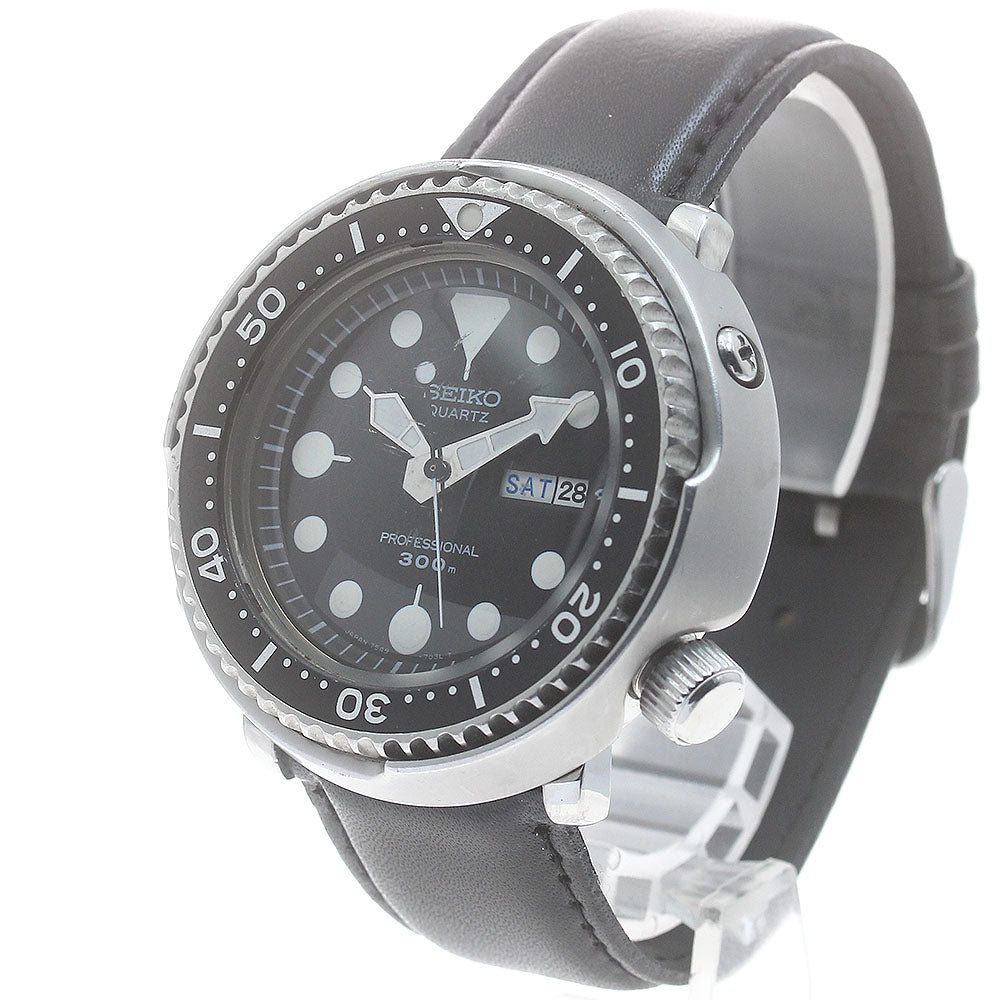SEIKO Professional diver 7549-7010 Day Date Tuna Can Quartz Men's Watch_878768
