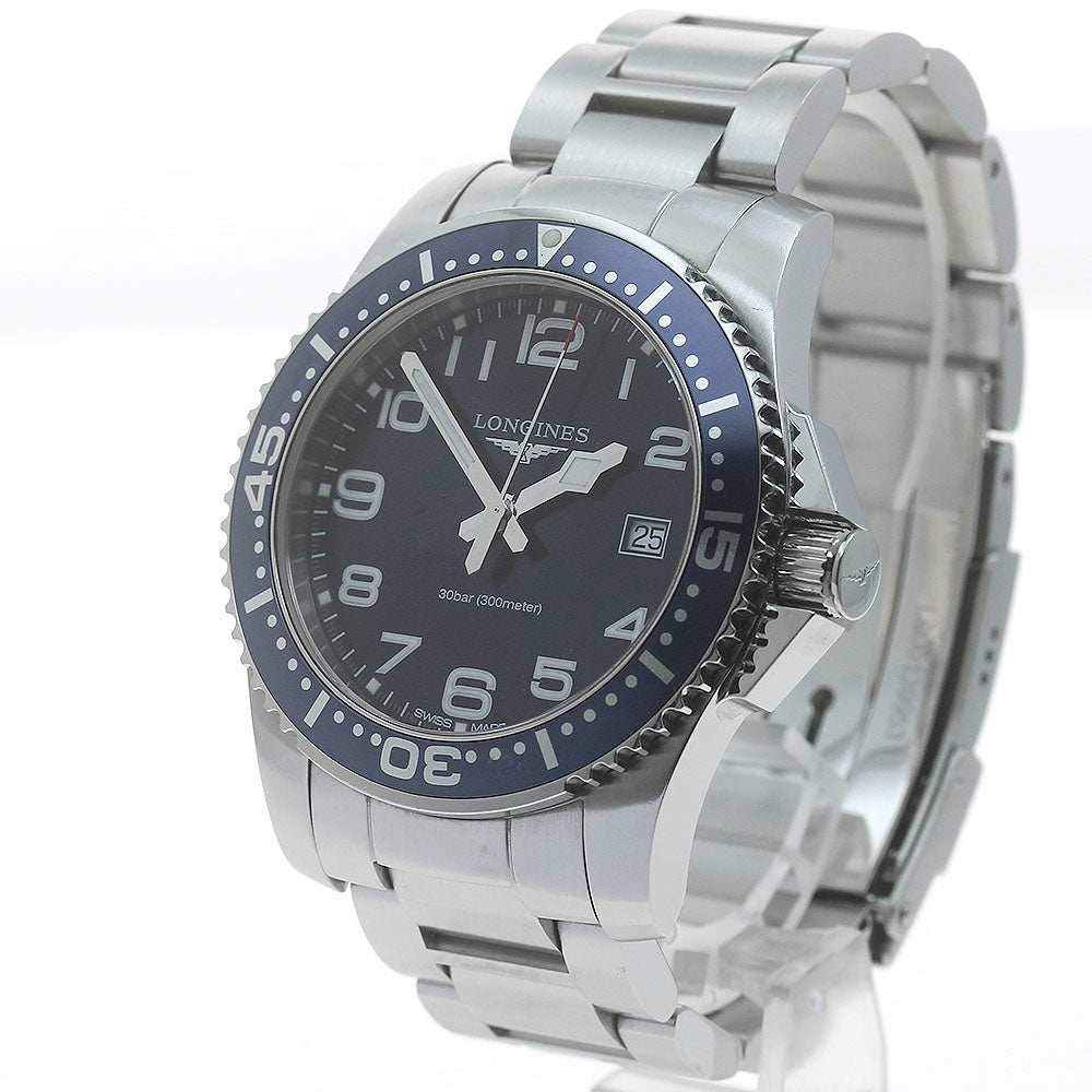 LONGINES Hydro Conquest L3.689.4 Date black Dial Quartz Men's Watch_878772