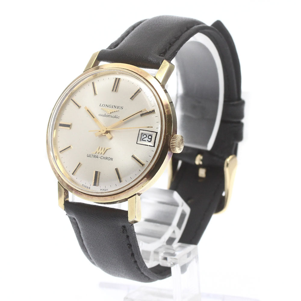LONGINES Ultracron Date Silver Dial Automatic Men's Watch_878776