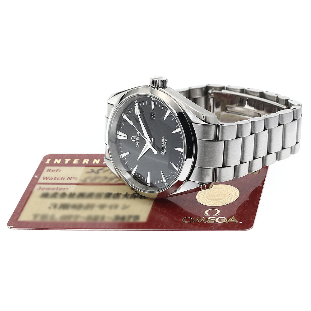 OMEGA Seamaster Aqua Terra 2517.50 Date black Dial Quartz Men's Watch_878782