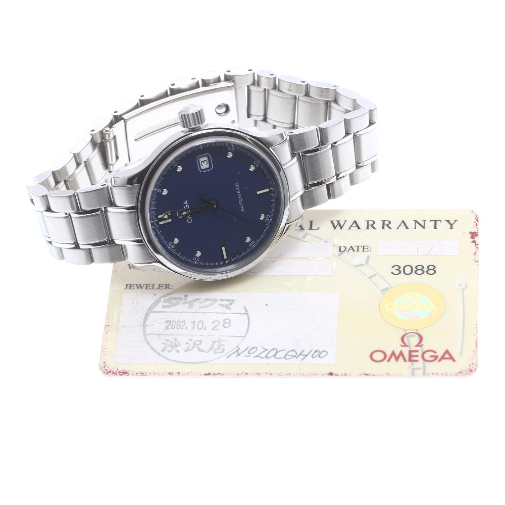 OMEGA Classic 5203.80 Date Navy Dial Automatic Men's Watch_878784