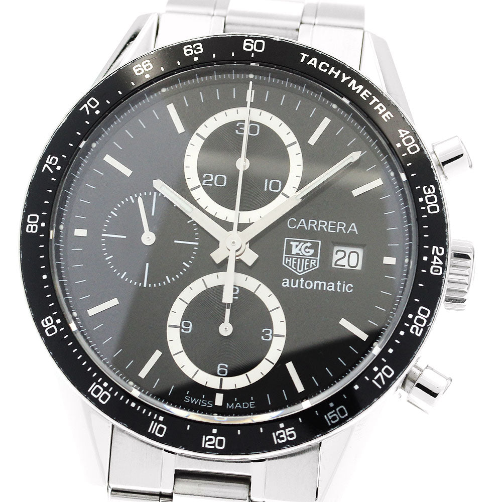 TAG HEUER Carrera CV2010 Chronograph black Dial Automatic Men's Watch_878793