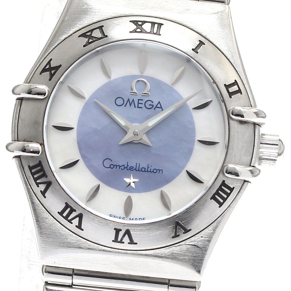 OMEGA Constellation 1562.84 Shell dial White / blue shell Dial Quartz Ladies Watch_878808
