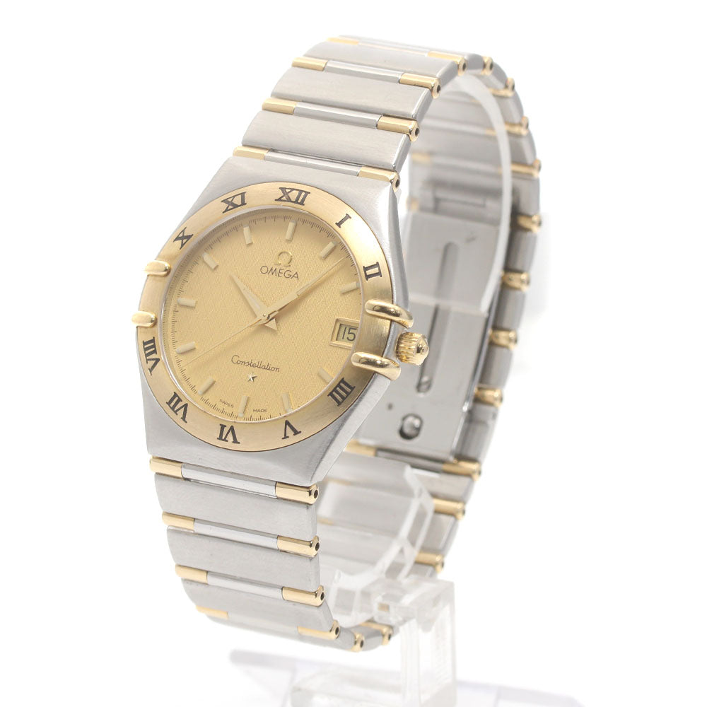 OMEGA Constellation 1312.10 Date gold Dial Quartz Men's Watch_878811
