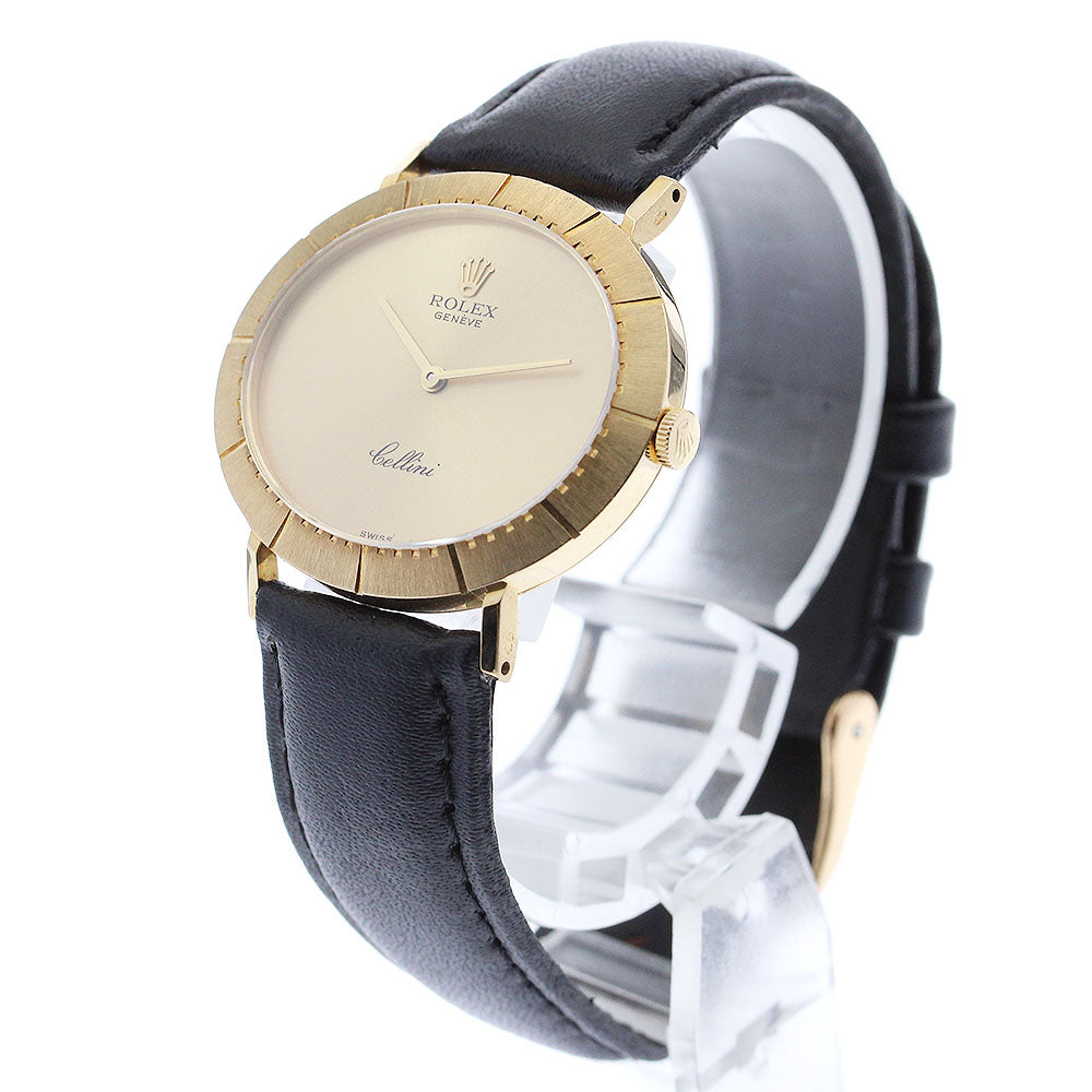 ROLEX Cellini 4083 cal.1601 gold Dial Hand Winding Men's Watch_878813