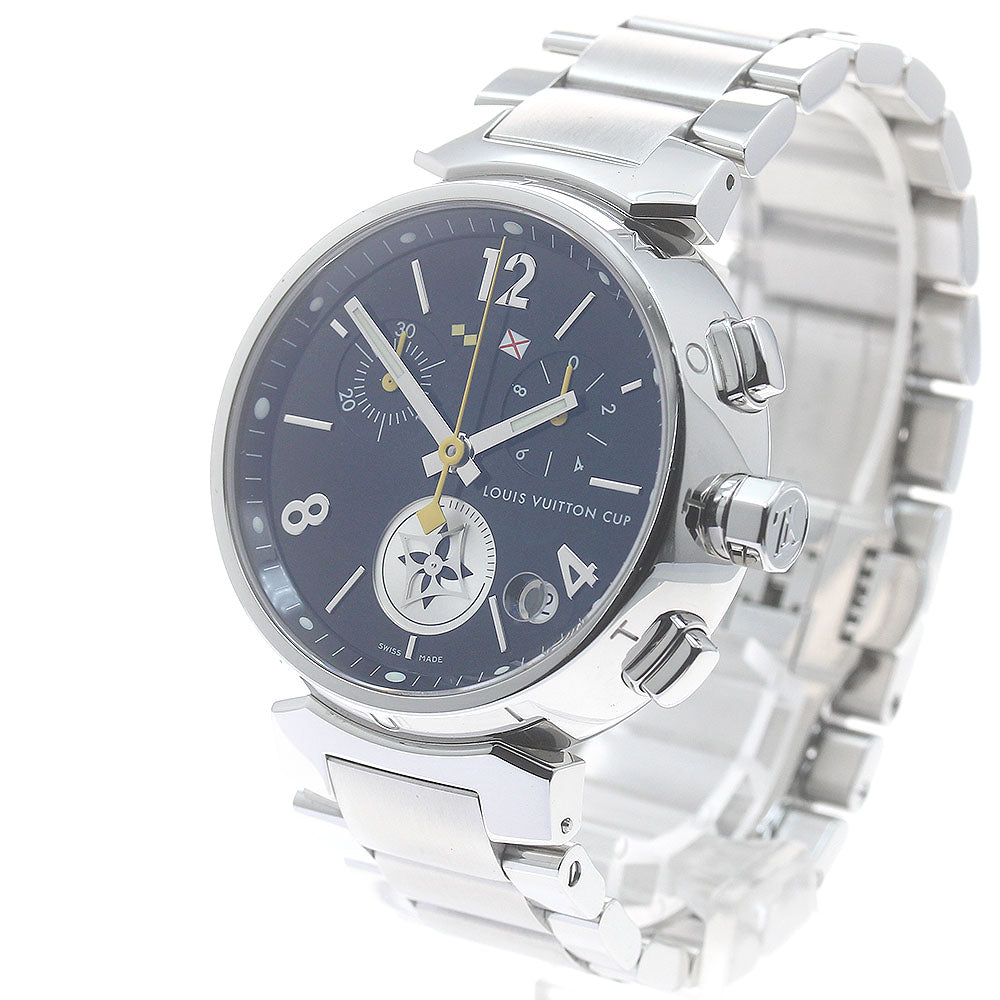 LOUIS VUITTON Tambour Lovely Cup Q11BG Chronograph Quartz Men's Watch_878829
