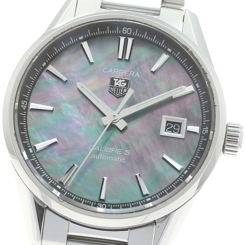 TAG HEUER Carrera Caliber 5 WAR211F Japan limited edition, limited to 500 pieces Black shell Dial Automatic Men's Watch_878837