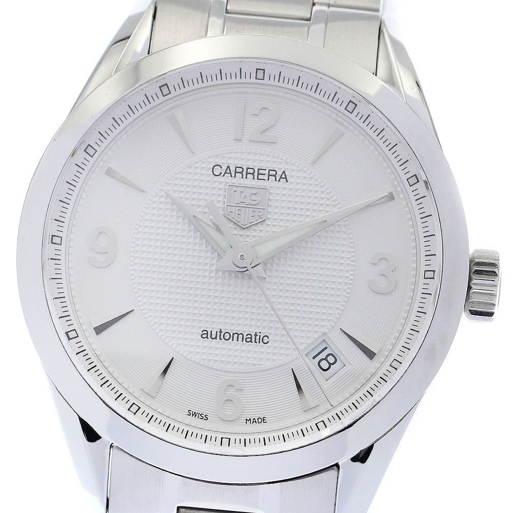TAG HEUER Carrera WV2210 Date Silver Dial Automatic Men's Watch_878838