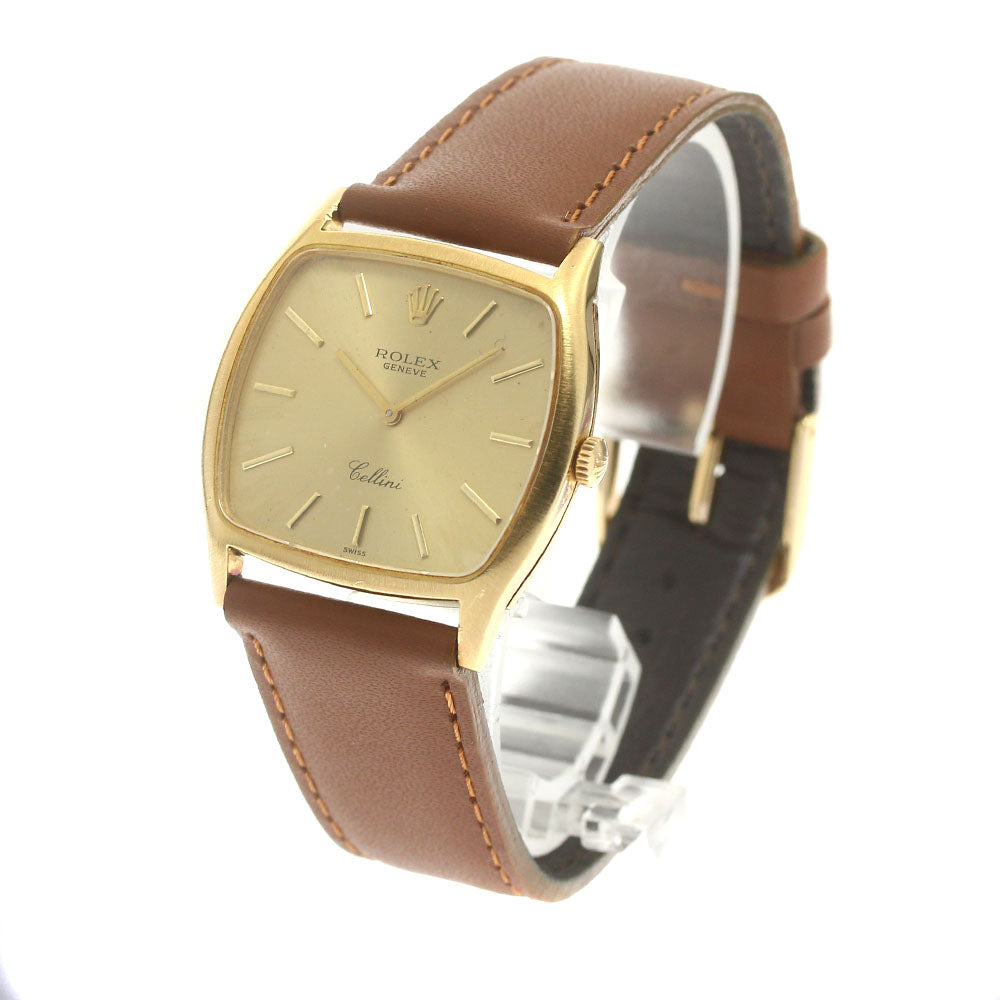 ROLEX Cellini 3805 K18YG Cal.1600 gold Dial Hand Winding Men's Watch_878840