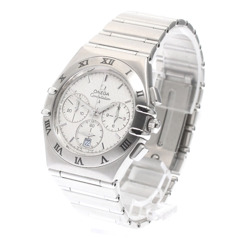 OMEGA Constellation 1542.30 Chronograph Date Silver Dial Quartz Men's_878842