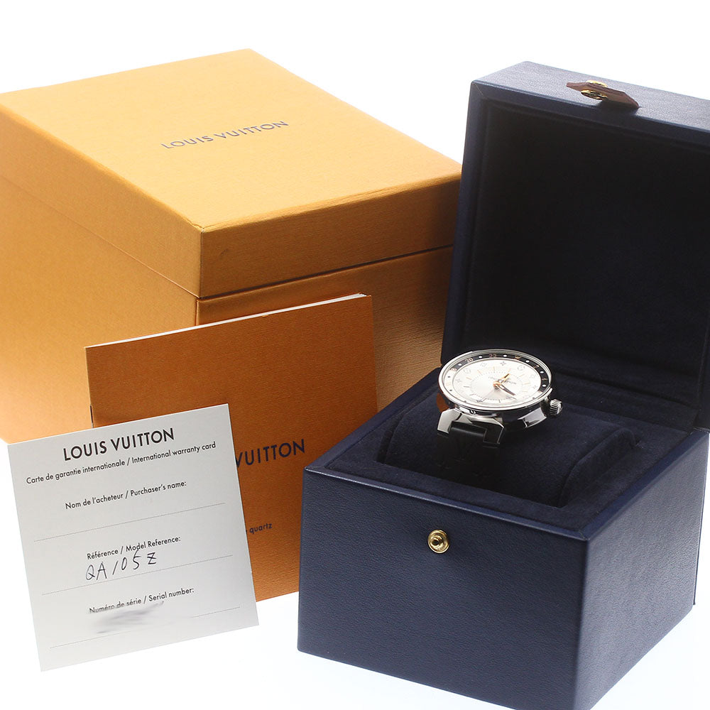 LOUIS VUITTON Tambour Moon Dual Time GM QA105Z Quartz Men's Watch_878868