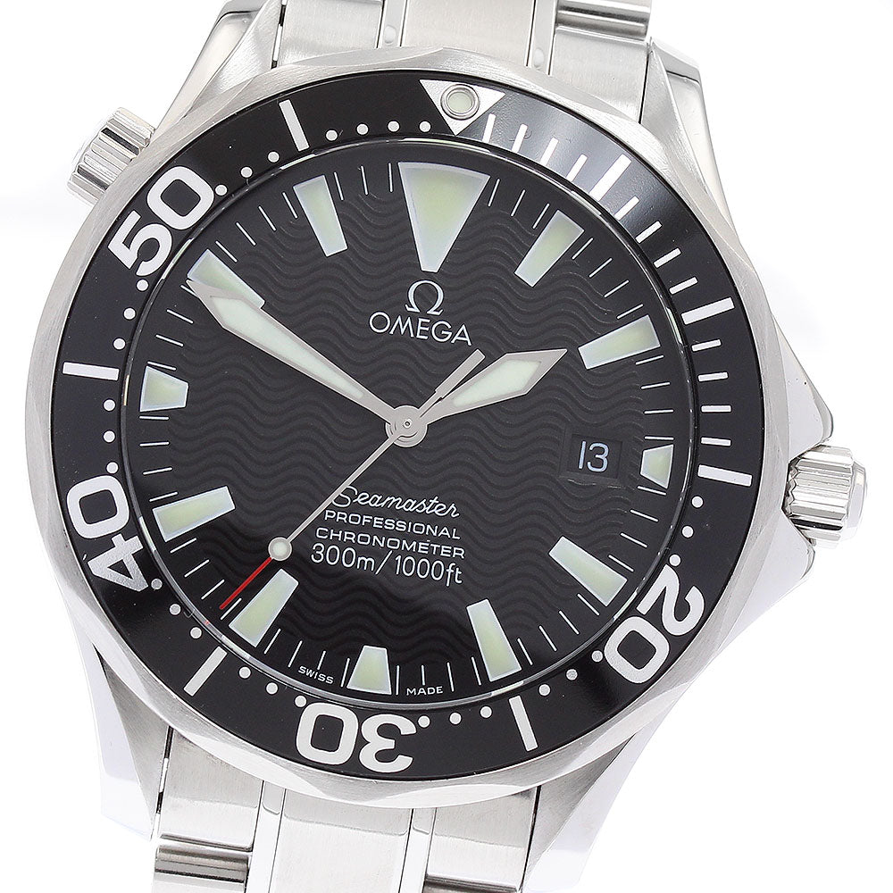 OMEGA Seamaster300 2254.50 Date Black Dial Automatic Men's Watch_878871
