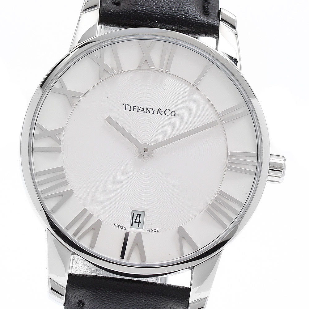 TIFFANY&Co. Atlas Dome Z1800.11.10A21A52A Silver Dial Quartz Men's Watch_878900