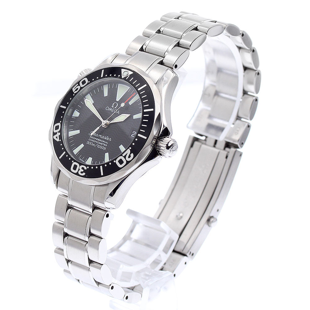 OMEGA Seamaster300 2252.50 Date Black Dial Automatic Boy's Watch_878905