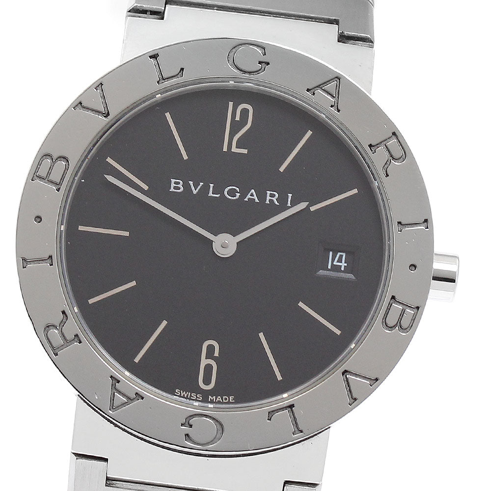 BVLGARI BVLGARIBVLGARI BB33SS Date black Dial Quartz Men's Watch_878916