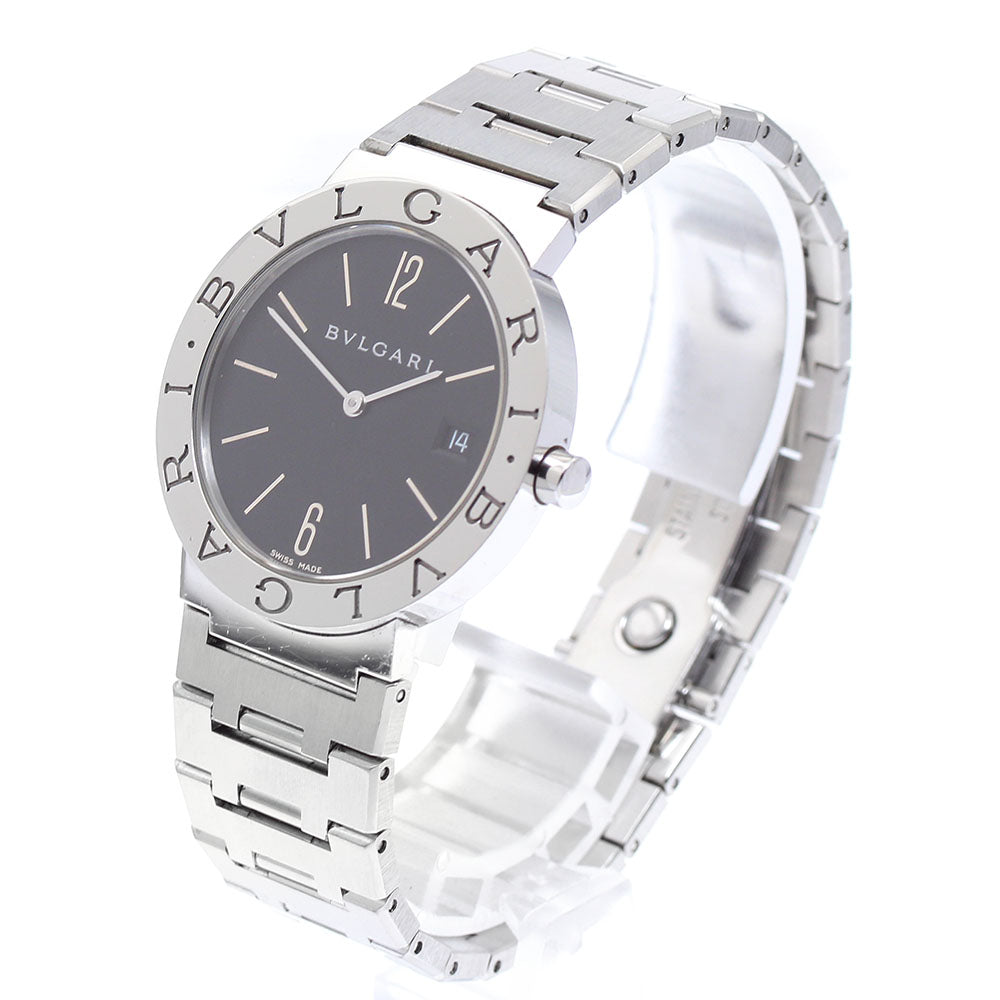 BVLGARI BVLGARIBVLGARI BB33SS Date black Dial Quartz Men's Watch_878916