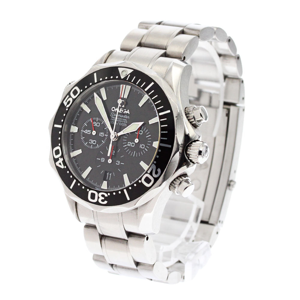 OMEGA Seamaster300 2594.52 Chronograph Date black Dial Automatic Men's_878918