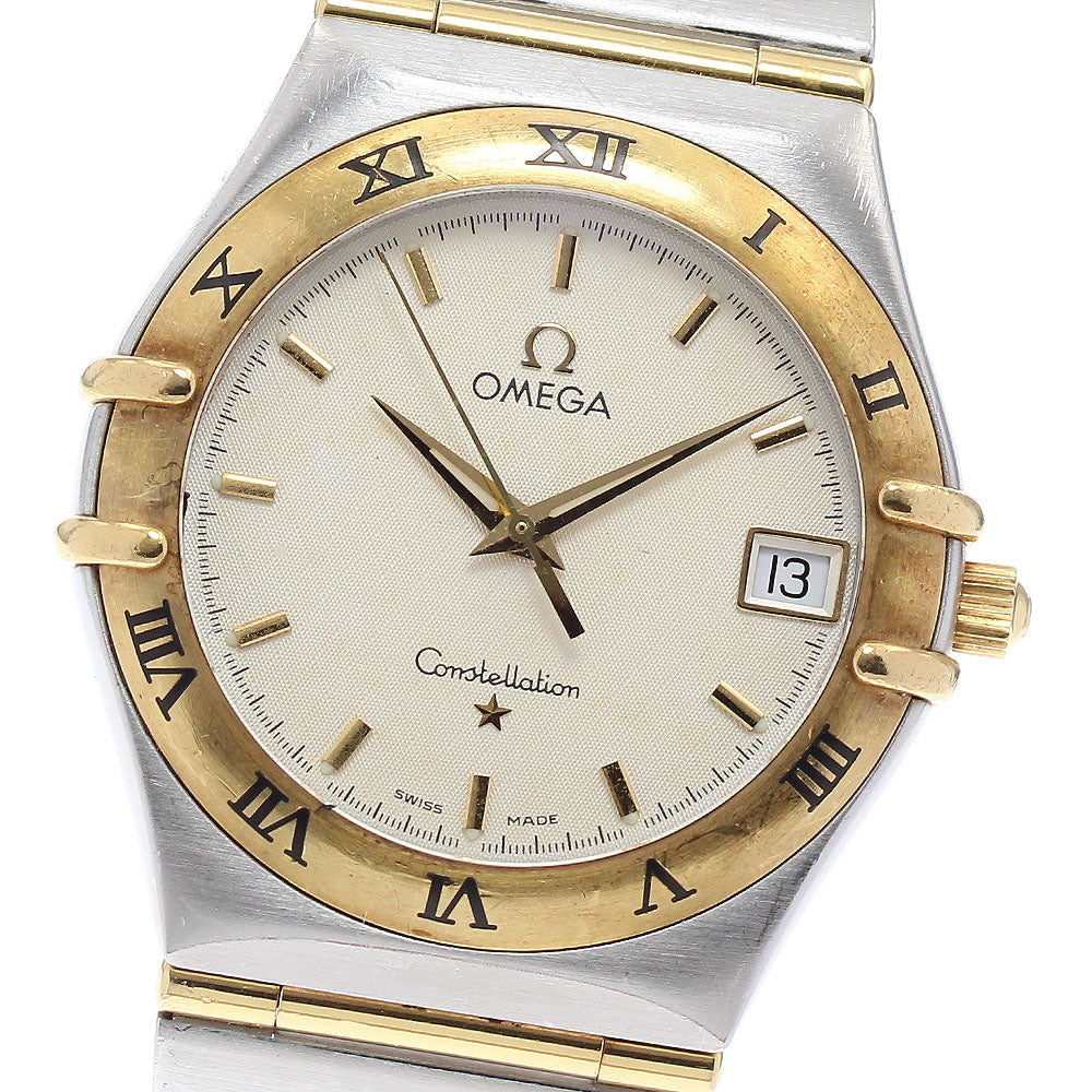 OMEGA Constellation 1212.30 full bar beige Dial Quartz Men's Watch_878921