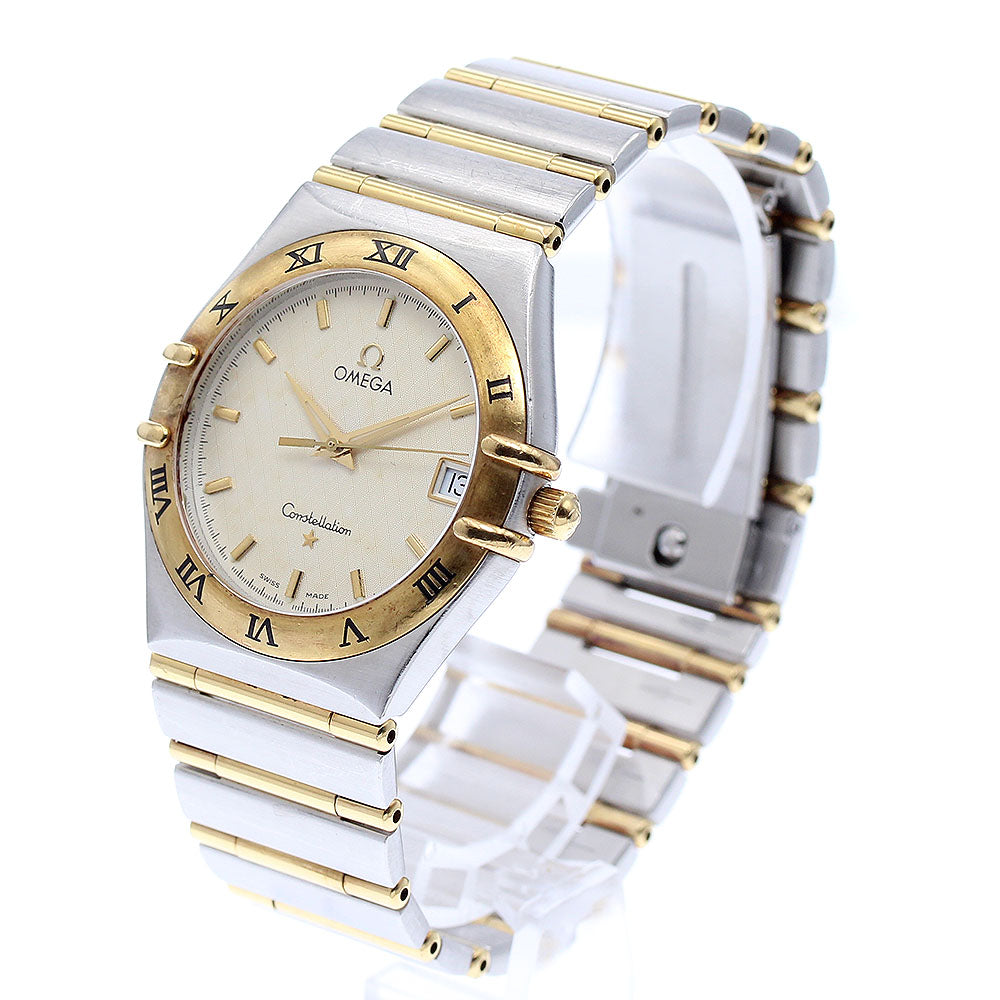 OMEGA Constellation 1212.30 full bar beige Dial Quartz Men's Watch_878921