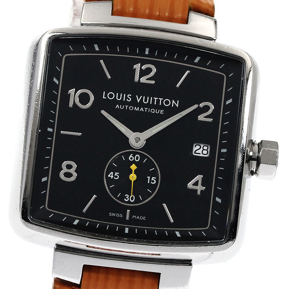 LOUIS VUITTON Speedy Q263G Date black Dial Automatic Men's Watch_878924